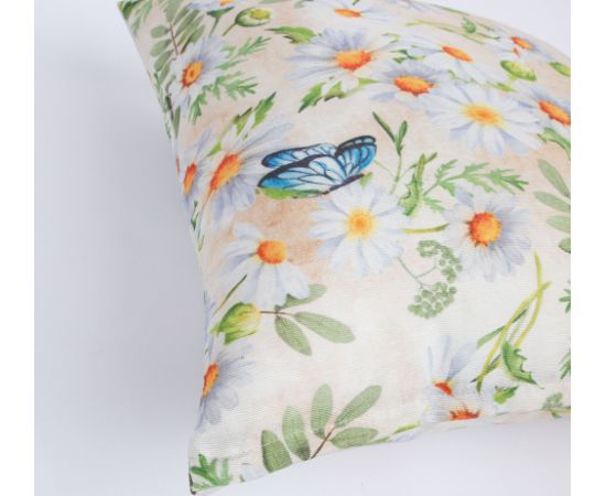 Cushion LONETA 45x45cm, daisies