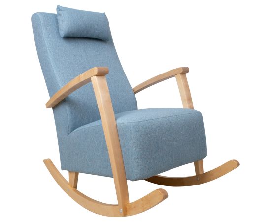 Rocking chair VENLA light blue