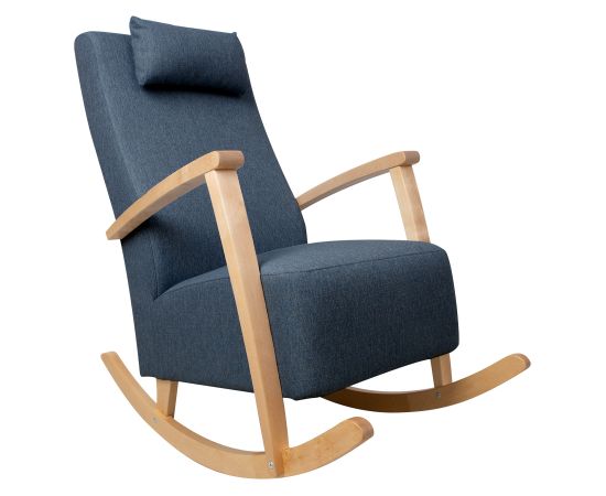 Rocking chair VENLA bluish grey