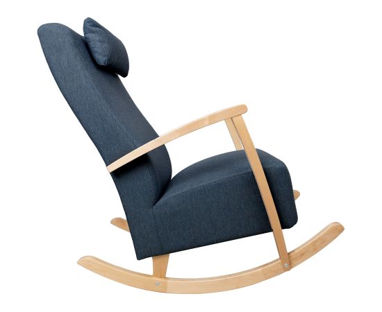 Rocking chair VENLA bluish grey