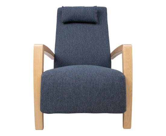 Armchair VENLA bluish grey