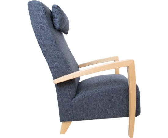 Armchair VENLA bluish grey