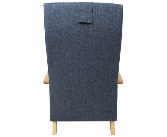 Armchair VENLA bluish grey