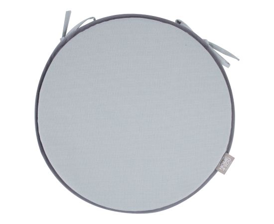 Cushion MY COTTON for chair D39cm, light grey