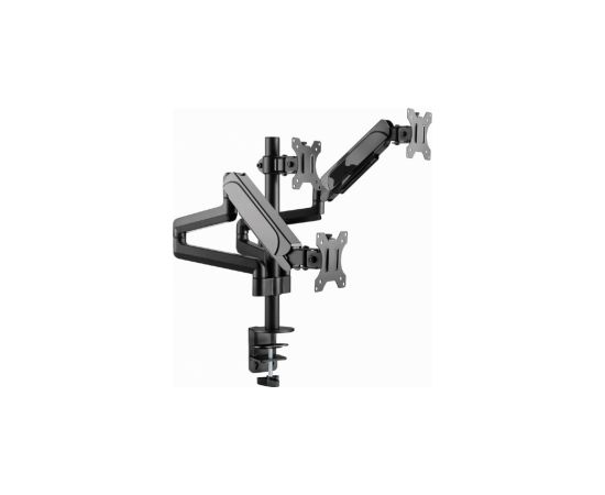 Monitora stiprinājums Gembird Desk Mounted Adjustable Mounting Arm for 3 Monitors