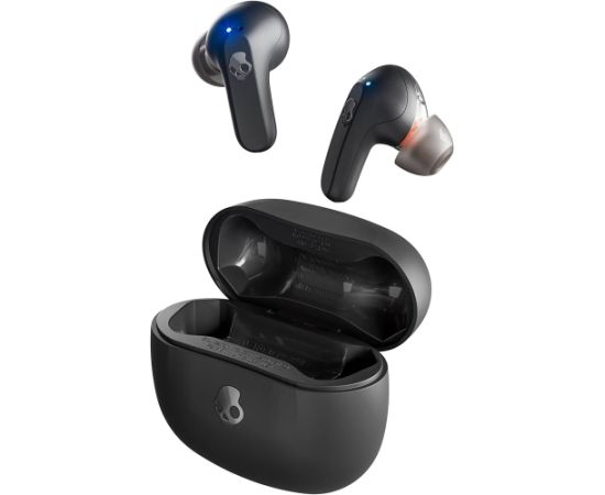 Bezvadu austiņas Skullcandy Rail True Wireless True Black