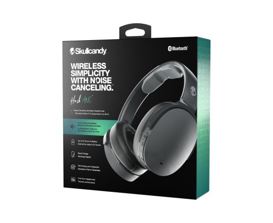 Skullcandy Hesh ANC Headphones Wired & Wireless Head-band Calls/Music USB Type-C Bluetooth Black