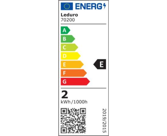 LIGHT BULB LED E27 3000K 2W/220LM 360 G45 70200 LEDURO