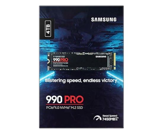 Samsung 990 PRO 4TB PCIe 4.0 NVMe M.2 Gen4 SSD