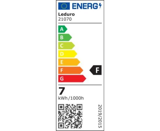 LIGHT BULB LED G9 3000K 7W/700LM 270 21070 LEDURO