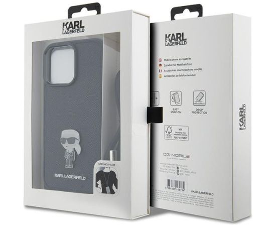 Karl Lagerfeld KLHCP15XSASKNPSK Чехол для Apple iPhone 15 Pro Max