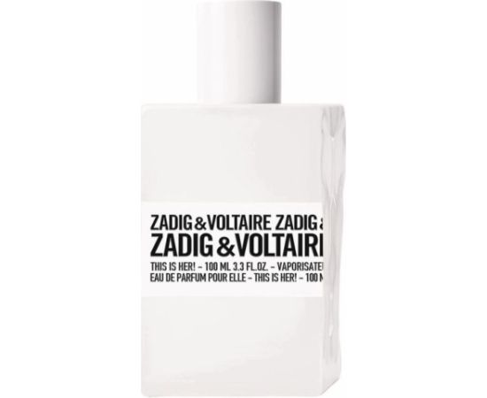 Zadig&Voltaire This is Her! EDP 100 ml smaržas sievietēm