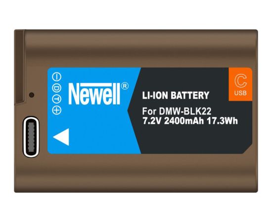 Newell battery Panasonic DMW-BLK22 USB-C