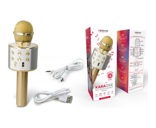 Forever BMS-300 Bluetooth Mikrofons ar Skaļruni