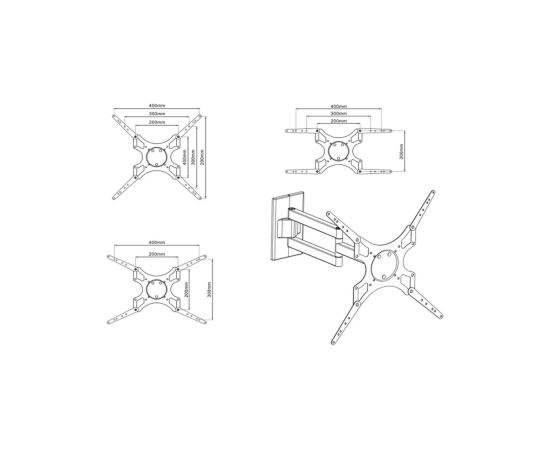 BRACKET FOR TV 19-46" ART AR-61 XL