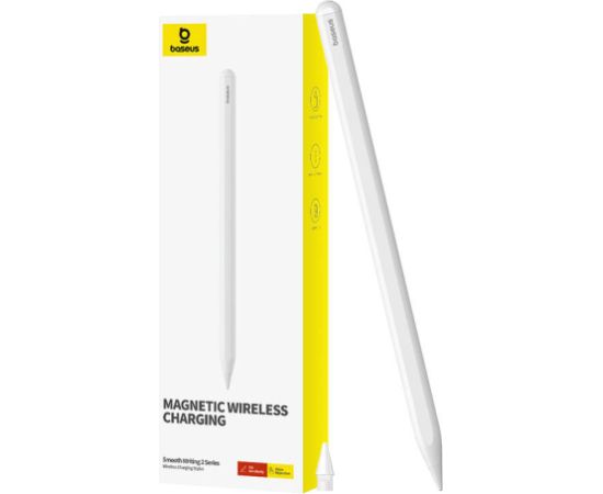 Active stylus Baseus Smooth Writing Series with wireless charging (White)