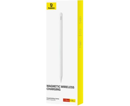 Active stylus Baseus Smooth Writing Series with wireless charging (White)