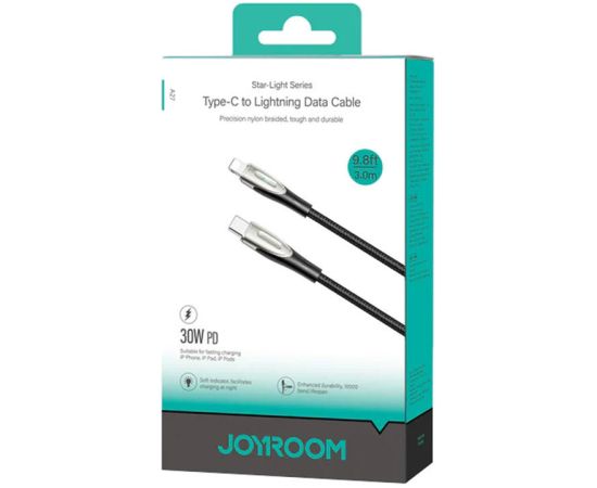 Joyroom Cable Star-Light USB C to Ligtning SA27-CL3 / 100W / 3m (black)