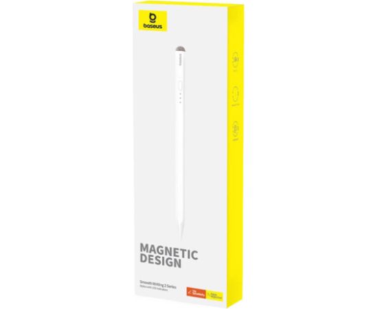 Stylus Baseus Smooth Writing Series with LED indicators active version (White)