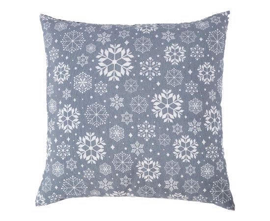 Pillow WINTER FLOWERS 45x45cm, snowflakes