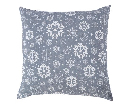 Spilvens WINTER FLOWERS 45x45cm, sniegparslas