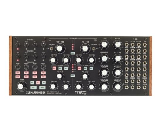 MOOG Subharmonicon Analog synthesizer semi-modular polyrhythmic sequencer Black