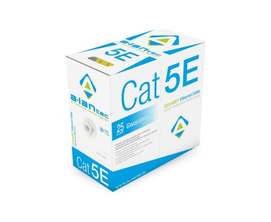 ALANTEC U/UTP cat.5e PVC Eca 4PR 305m cable (YELLOW sheath)