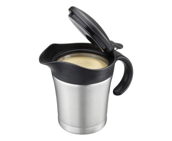 GEFU TREAT Jug 0.5 L Black, Stainless steel