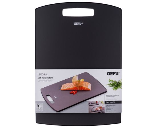 GEFU Levoro kitchen cutting board Rectangular Plastic Grey