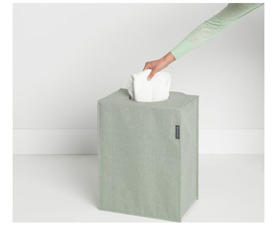 BRABANTIA Veļas soma kantaina, 55 l, green - 120404