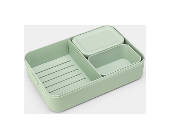 BRABANTIA Make & Take pusdienu kārba, bento, jade green - 203527