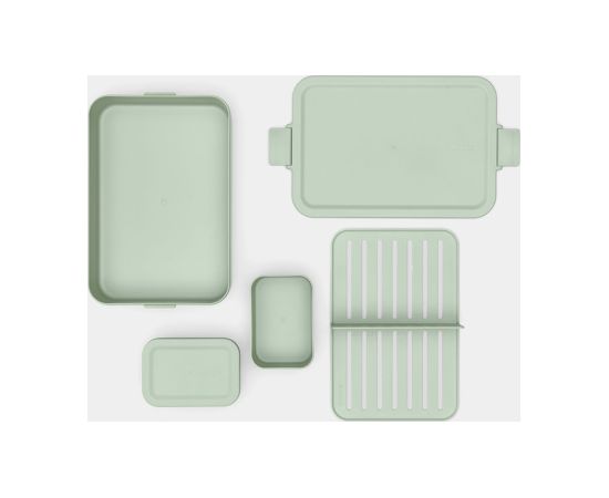 BRABANTIA Make & Take pusdienu kārba, bento, jade green - 203527