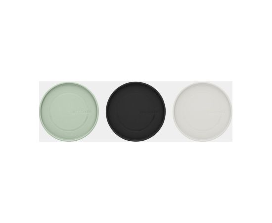 BRABANTIA stikla kārbu komplekts 0.3L+0.6L+1.1L, mixed - 100550