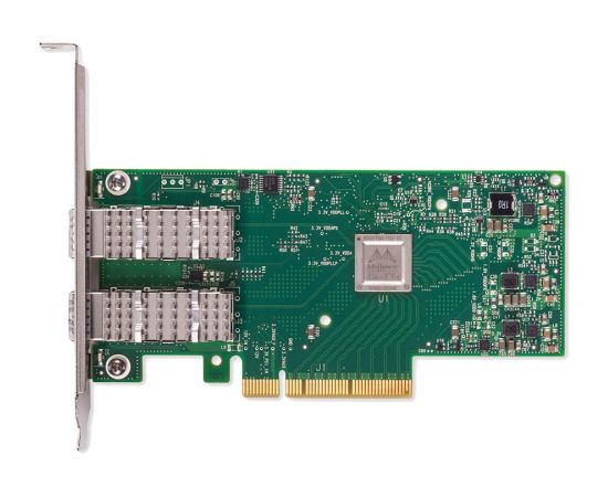 Плата сетевого контроллера Mellanox MCX4121A-ACAT ConnectX-4 Lx EN network interface card, 25GbE dual-port SFP28, PCIe3.0 x8, tall bracket, ROHS R6