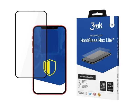3mk HardGlass Max Lite Aizsargstikls Apple iPhone 15 Pro