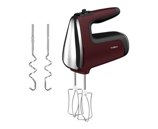 Tefal Powermix Silence HT652538 mixer Hand mixer 500 W Red