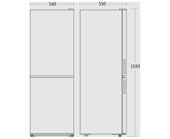 Fridge Scandomestic SKF297W