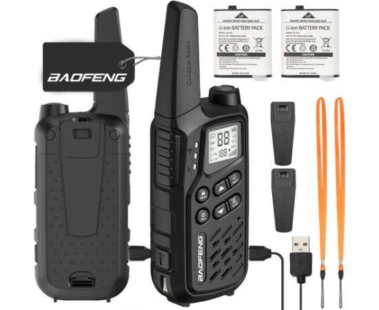 Walkie-Talkie Baofeng BF-T25E Black