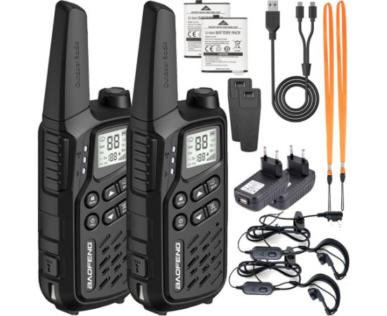 Walkie-Talkie Baofeng BF-T25E Black