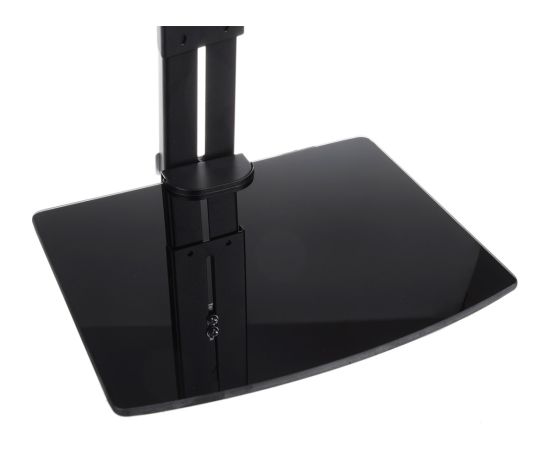 Wall mount for TV with shelf Maclean, max. 20kg, max. VESA 200x200, for TV 15-42", MC-451