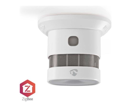 Nedis SmartLife Smoke Detector | Zigbee 3.0 | Battery Powered | Sensor life cycle: 10 year | EN 14604 | Android™ / IOS | 85 dB | White | 1 pcs