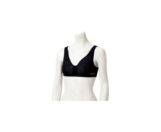 Mont-bell Apakšveļa W Super Merino SOFT BRA L-AB Black