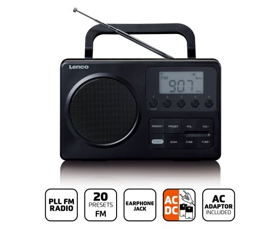 Radio Lenco MPR035BK