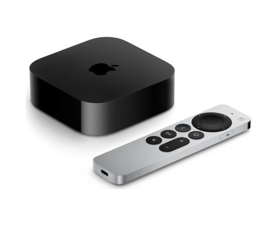 Apple TV 4K Black, Silver 4K Ultra HD 64 GB Wi-Fi