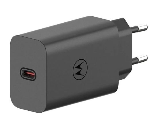 Motorola Charger TurboPower 68 GaN  w/ 6.5A USB-C cable, Black