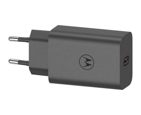 Motorola Charger TurboPower 68 GaN  w/ 6.5A USB-C cable, Black