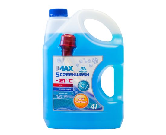 4MAX WINTER SCREENWASH -21 4L Ziemas vējstikla šķidrums