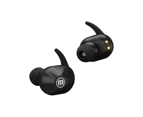 MAXELL MINI DUO Wireless in-ear headphones with charging case Black