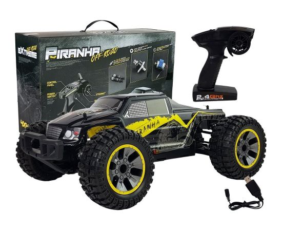 Import Leantoys Off-Road Remote Controlled Yellow 1:10 ENOZE 9200E 40 km/h Large Wheels