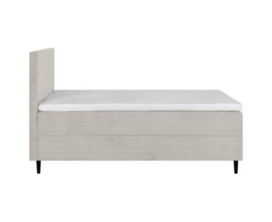 Continental bed LAARA 120x200cm, beige